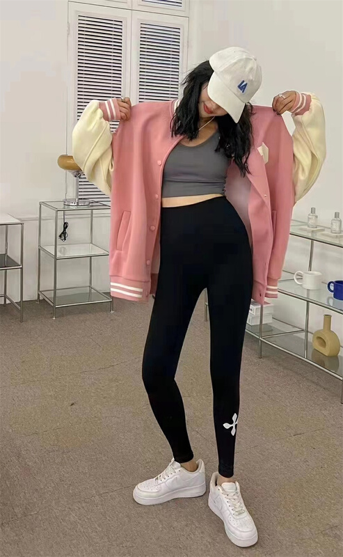 New year in early spring! [didi] Korean print tight casual pants 1100# ozq