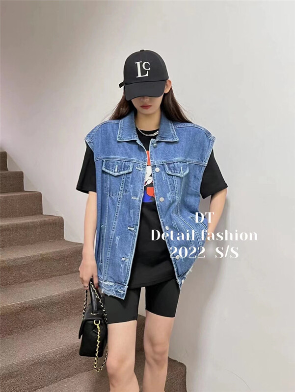 New year in early spring! [DT] Korean fashion single breasted vest 6871# WPL