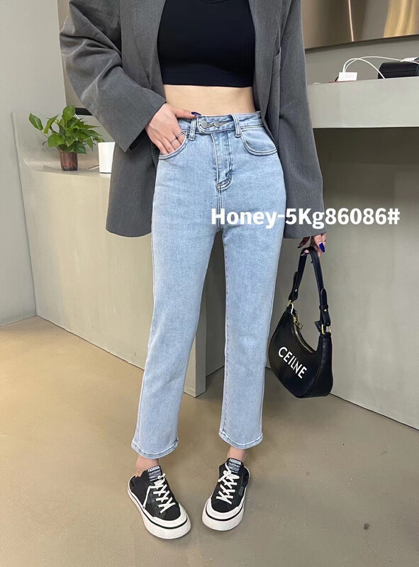 New year in early spring! [honey-5kg] Korean comfortable and versatile jeans ys3-86086# L
