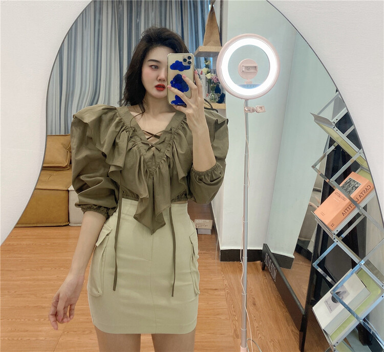 goods in stock! New in early summer! [sister] Korean style net version versatile foreign style skirt (without necklace) ys1-185# ozq