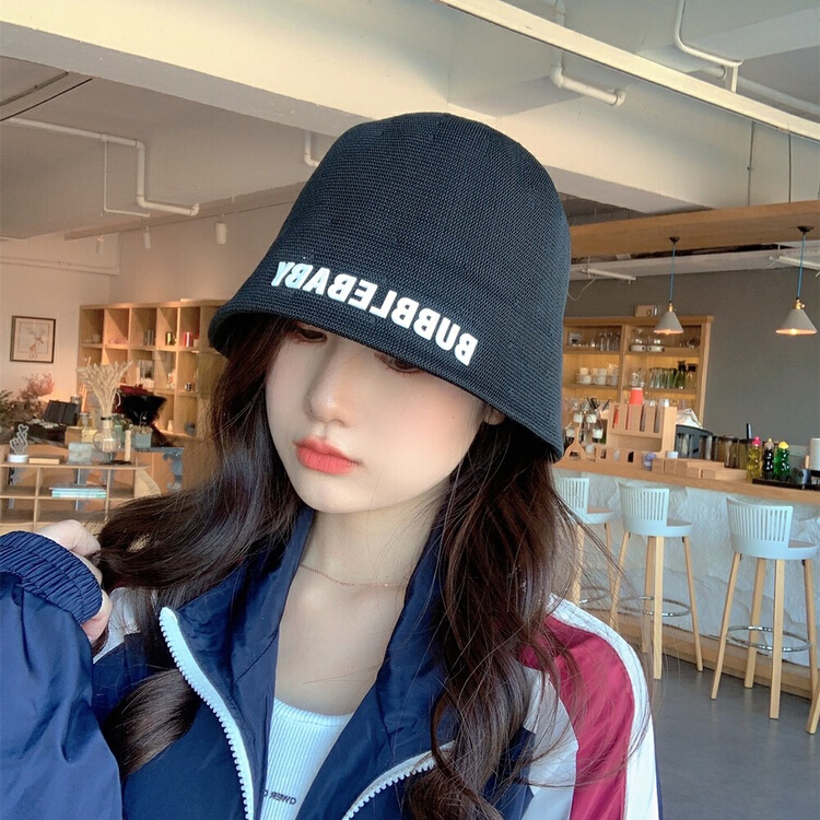 [aestheticism hat industry] Korean alphabet versatile hat 3107# LSL