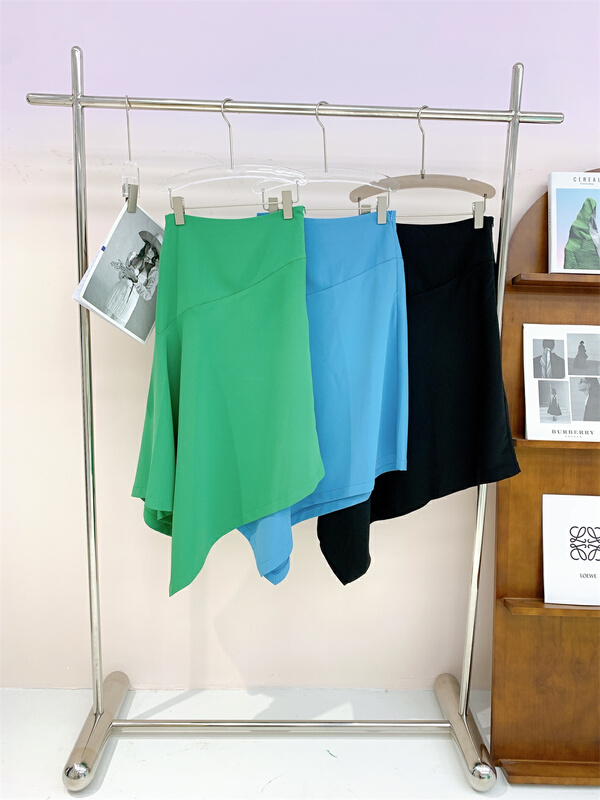 goods in stock! Cxdhh / new in early spring! [strict selection - planting grass and trees] Korean version irregular clean color skirt xc21-19202-f# ozq