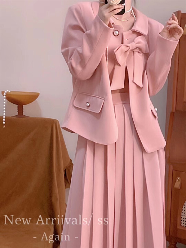 New year in early spring! [again] simple and versatile solid color suit ys1-002# PCZ