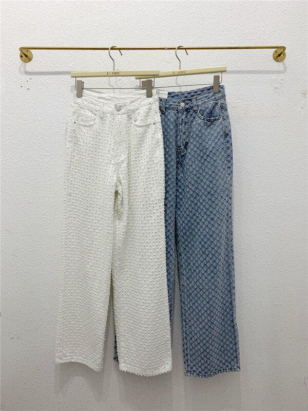 [u.she] fashion trend hole design jeans 896# cqw