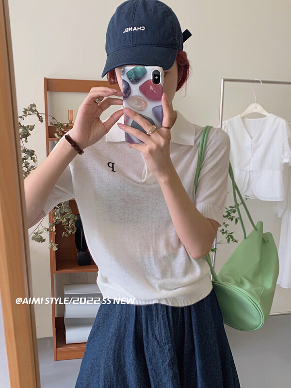 [aimistyle] Korean version small fresh fashion shirt 66323# HBx