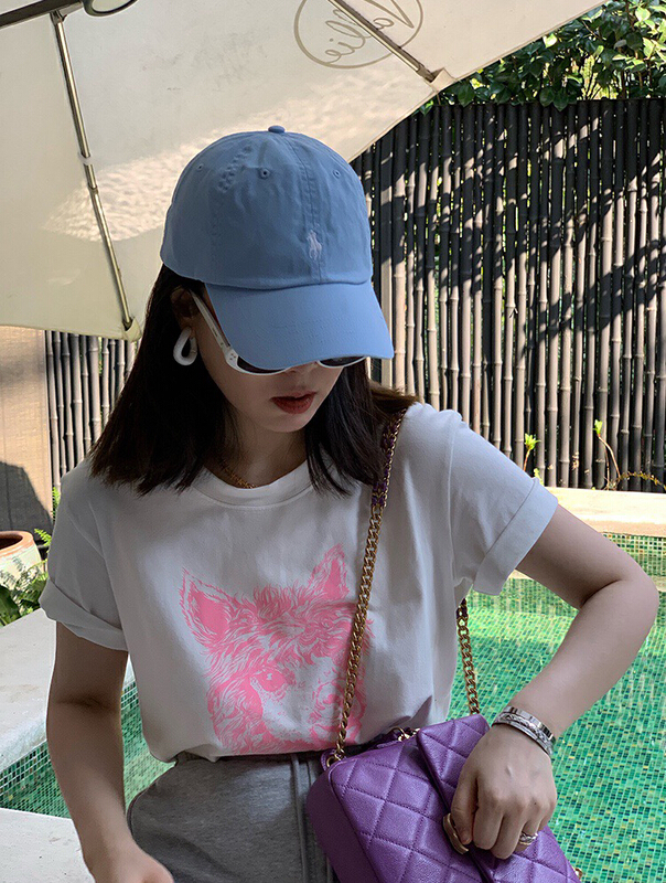 New in early summer! [wgwe] Korean loose and versatile short sleeve T-shirt 1580# PCZ