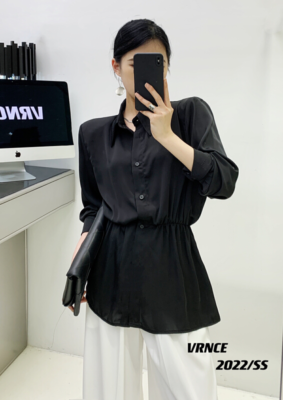 [Vince] high sense big brand minimalist long sleeve shirt 5017# XYJ