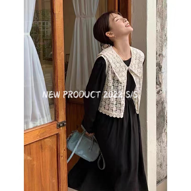 New year in early spring! [Hello] sweet and simple dress + versatile thin vest suit (with waist rope) ys6211# jhy