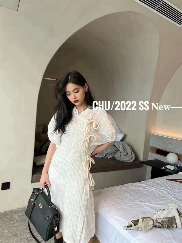 [badmoon] Chinese style foreign style aging dress 1580# LSW