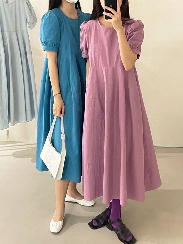 Popular new color! [clean space] Korean simple and versatile dress ys1-31192# CLS