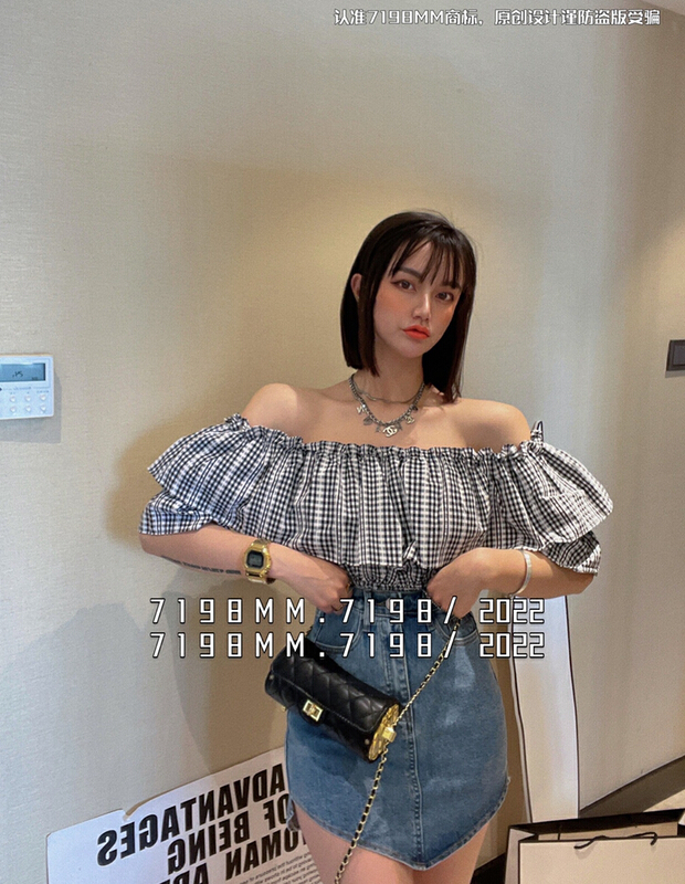 初夏上新!【7198】摩登辣妹風下擺不規則洗水牛仔半身裙  239#  PCZ
