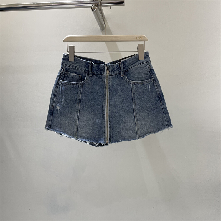 Original price 79.00! [u.u] zipper comfortable, simple and versatile skirt pants ys1-5862# CSX