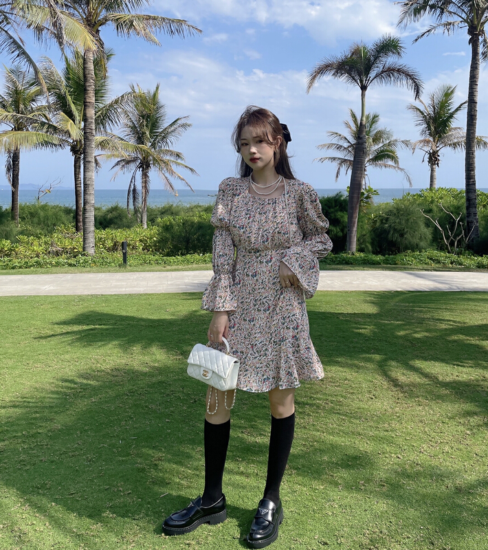 New year in early spring! [J2. J1wg] Fangling vintage dress 22022# cqw