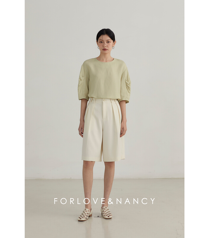 New year in early spring! [FN] Korean simple casual short sleeve T-shirt na2xa4166n# cqw