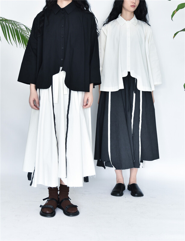 New year in early spring! [three and two] Korean comfortable and versatile shirt 67101# L
