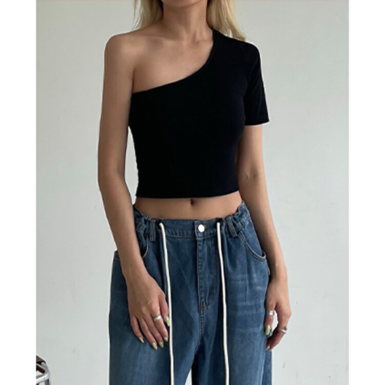 [FabI] little sexy foreign style age reducing short sleeve T-shirt 3473# XYJ