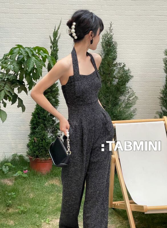 [tabmini] neck hanging comfortable and simple one-piece pants x19336# WPL