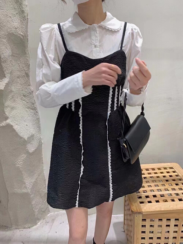 New year in early spring! [M.H] simple and versatile shirt + Korean style dress suit 8112# PCZ