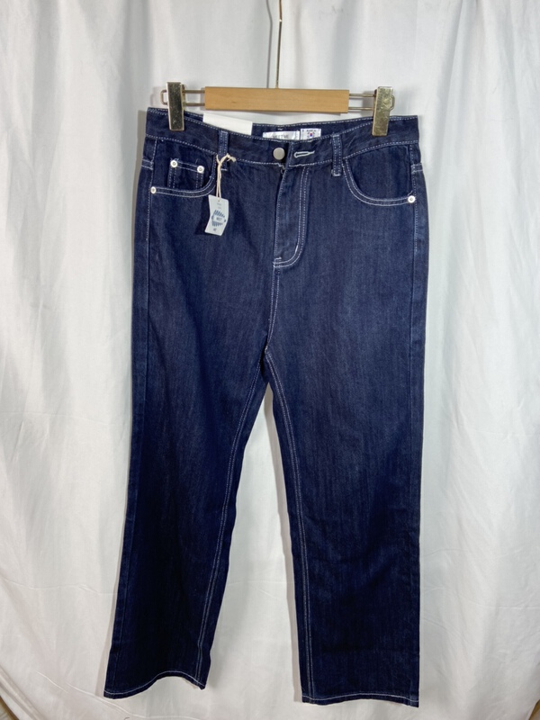 New in early summer! [Yi show shop] simple Korean minority loose jeans 1016# Cl