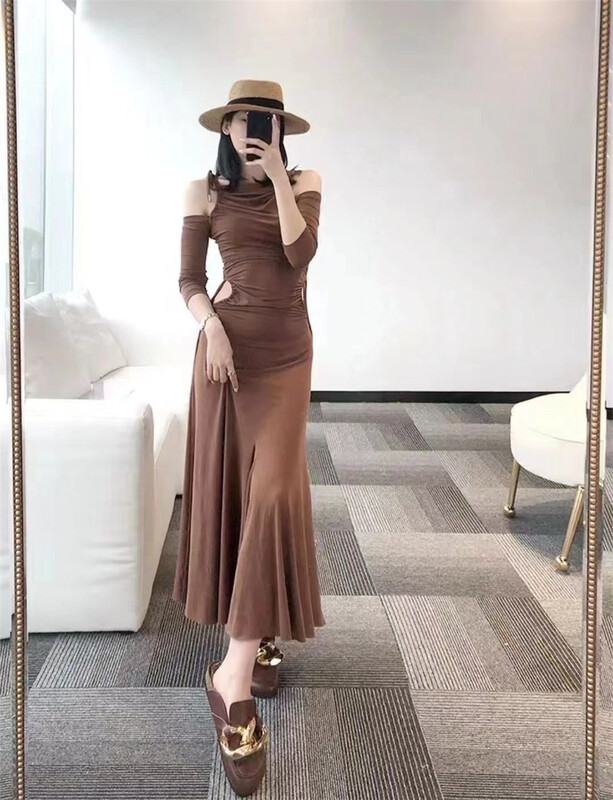 goods in stock! New in early summer! [nm. Girl] light mature style small sexy retro dress 19951# JJ