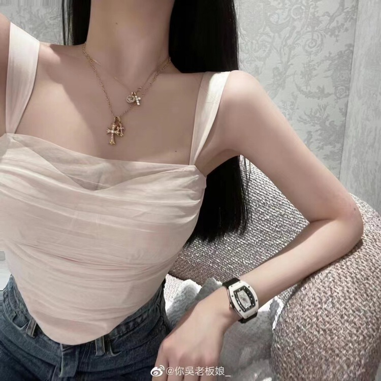 [MS studio] pure sexy short suspender vest 01311\pcz