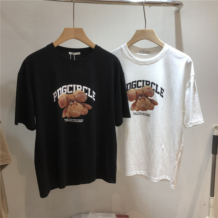 New year in early spring! Mr. zysl # platinum printed short sleeve T-shirt