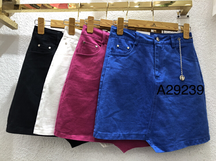 【女王QUEEN】韓版不規則顯瘦半身裙  A29239#  OZQ