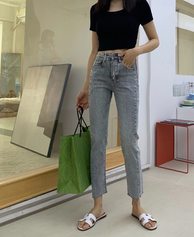 Original price 127.33! [1980] minimalist and versatile jeans 61101# zyh