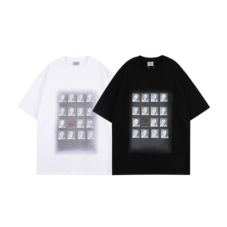 [BNL] personalized graphic printed short sleeve T-shirt 714\zzl