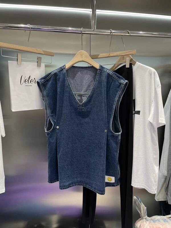 New year in early spring! [bobo1972] Pullover V-neck versatile vest (excluding matching) 222595# XYJ
