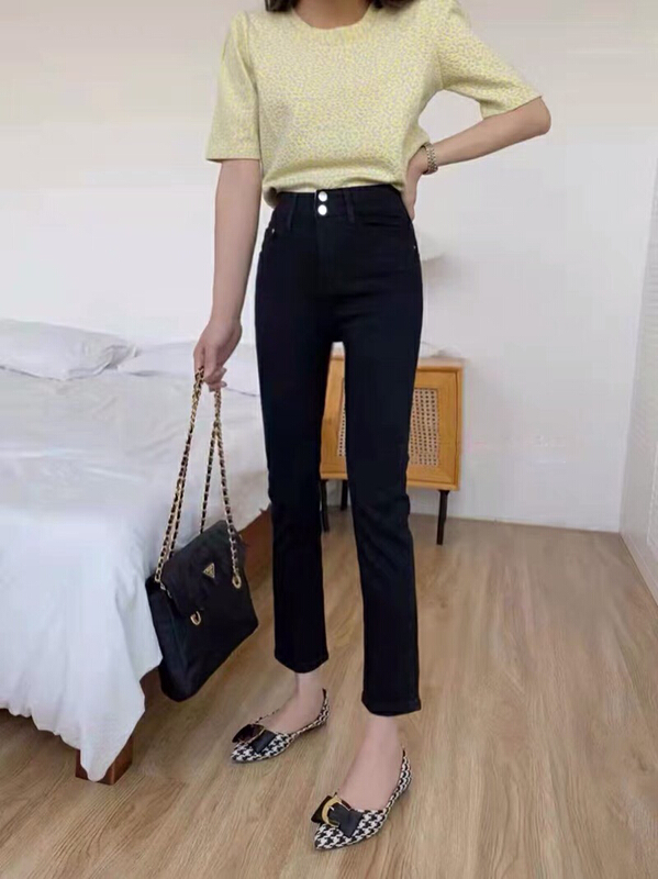 [lsjd] Korean versatile SLIM STRAIGHT JEANS mt5021# WTT
