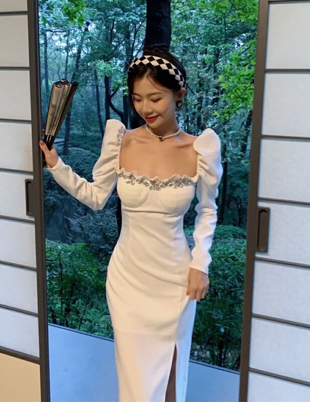 New year in early spring! [spy] lady slim comfortable dress 9102# JJ