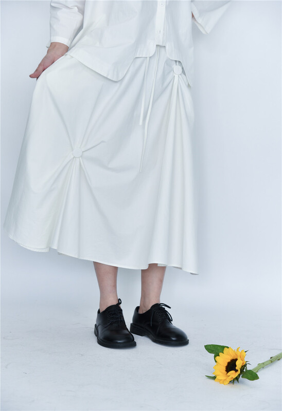 New year in early spring! [three and two] slim high waist lady skirt 58070# L