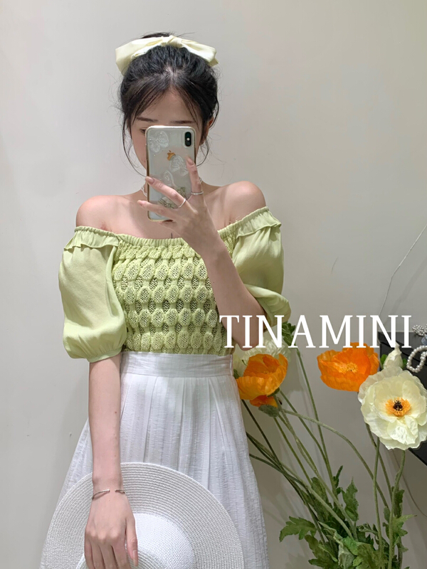 goods in stock! [Tina Mini] slim classic T-shirt 7738# hjy