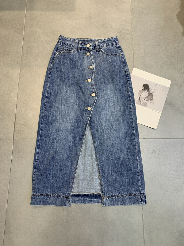 [ZhuYue] Korean version irregular split skirt 242# ozq