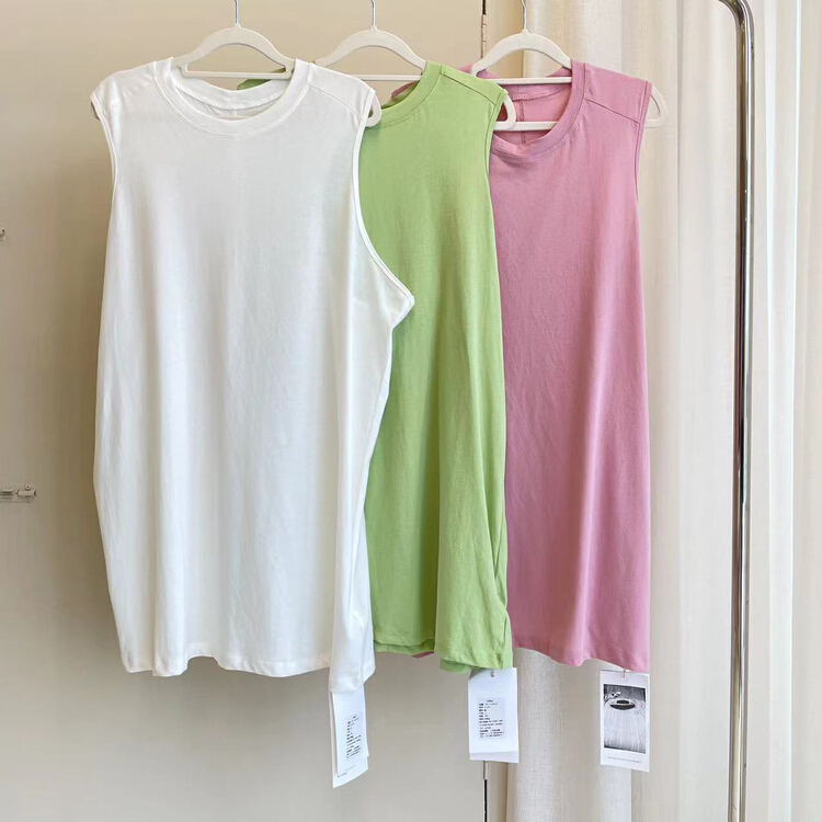 [Bu class] Korean version overlay versatile solid color vest s1329# zxl