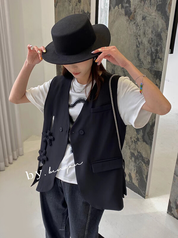 New year in early spring! [benyan] Korean fashion flower vest 7593# zxx