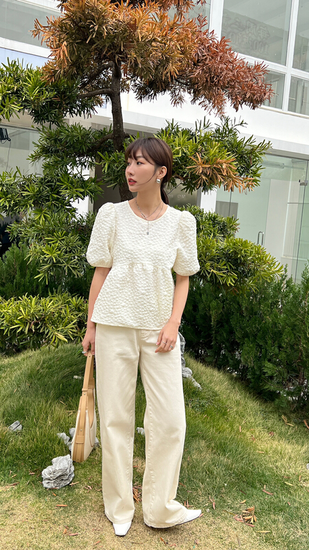 早春上新！【TEXTURE SENCE】簡約百搭顯瘦小衫  TTS1377#  CLS