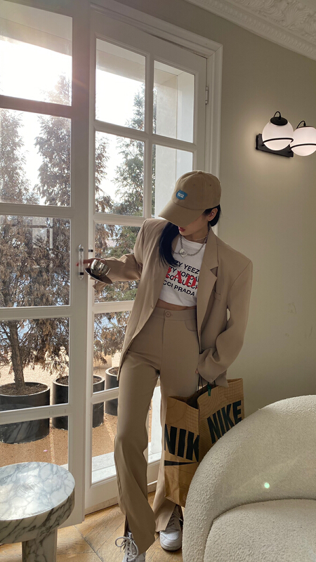 New year in early spring! [ajroom] Korean casual loose and slim suit + commuter suit (suit only) 3307# LSL