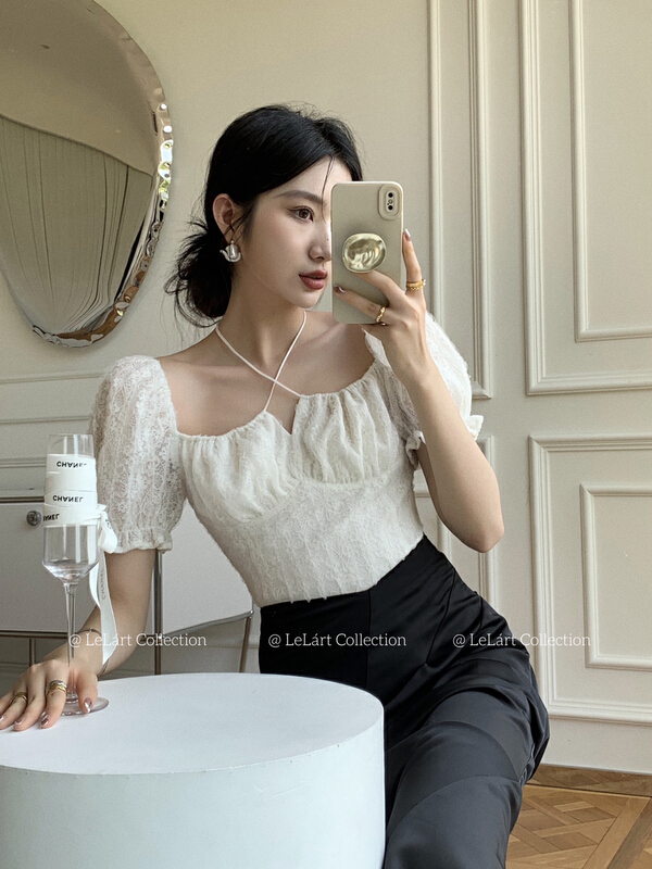 [le lart] high fashion pure desire style blouse ll5502# XYJ
