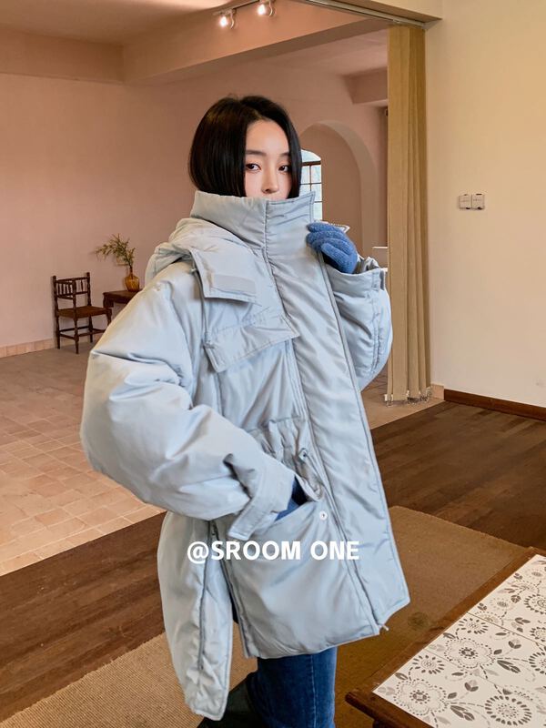 早冬上新!【S.ROOM】白鴨絨收腰系帶保暖羽絨服外套(含量90%的白鴨絨)  YR06#  LSL
