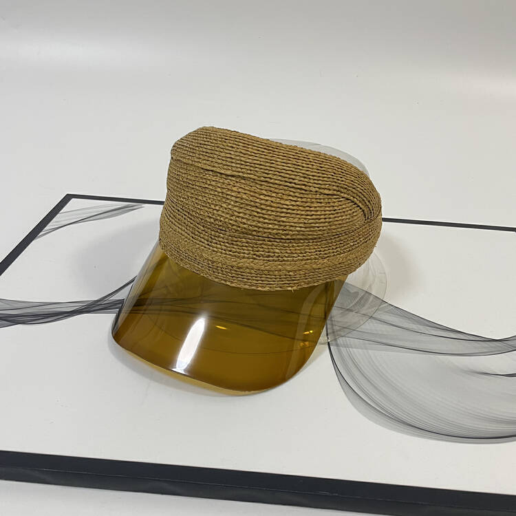 [aestheticism hat industry] Lafite grass empty top sunshade hat 3075# LSL
