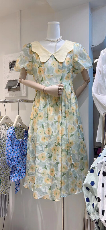 [1517] floral lady dress l956-1# L