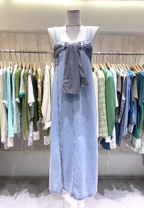 goods in stock! New in early summer! [Boran buran] Korean style versatile strap skirt 7063# XYY