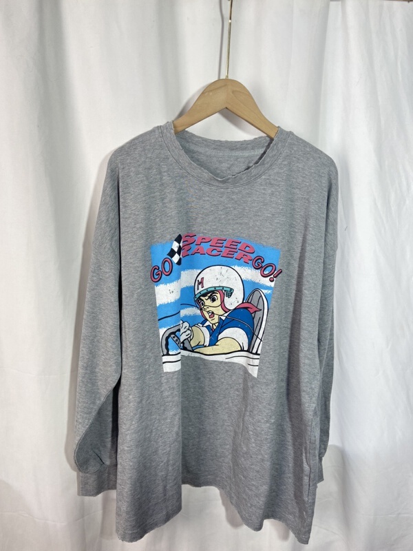 [Yi show shop] graphic printing trend long sleeve T-shirt 1250# Cl