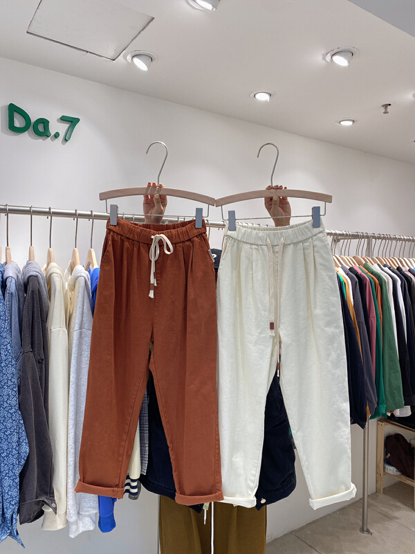 New year in early spring! [da. 7] solid color versatile Korean casual pants 8810# LSL
