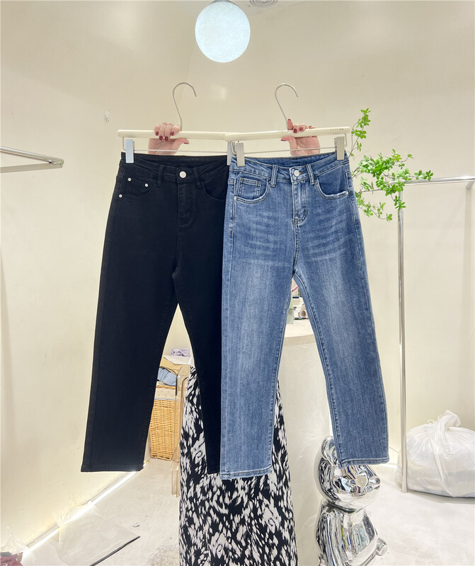 New in early summer! [cuvvi] fashionable, simple and slim jeans 11532# LSL