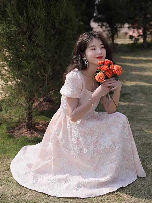 [L.L studio] French retro fashion dress 5107# PCZ