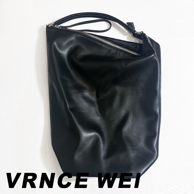 [Vince] premium brand minimalist high tube bag messenger bag b90# XYJ