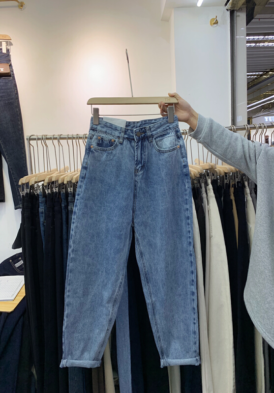 [T.H] Korean casual comfortable jeans 9327# LJF